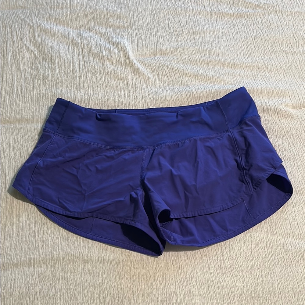 Lululemon Athletica royal blue Athletic Shorts Lightweight Performance